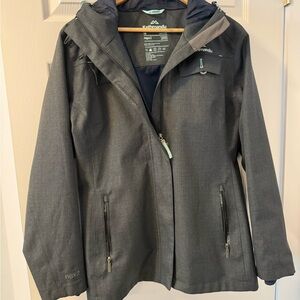 Kathmandu Grayish Blue Waterproof Women's Jacket NGX2